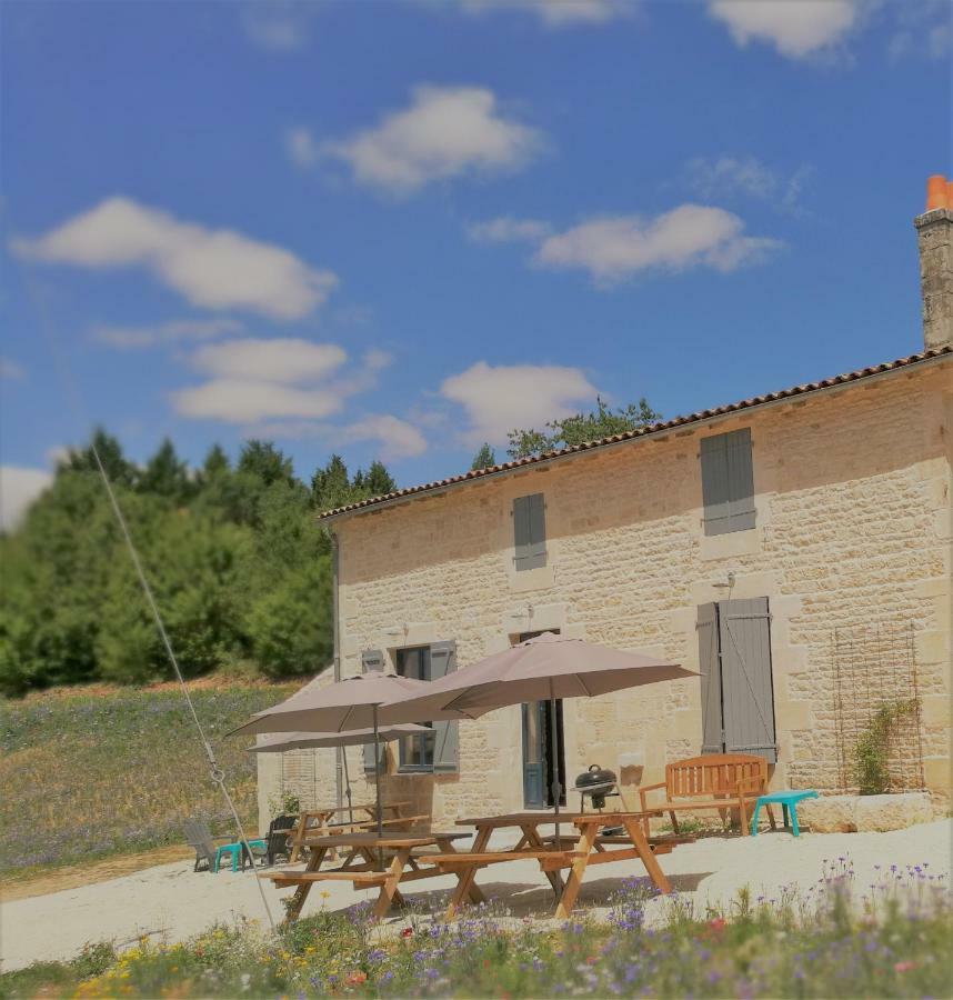 Château des Loups - Les Pommiers Echire Exterior foto